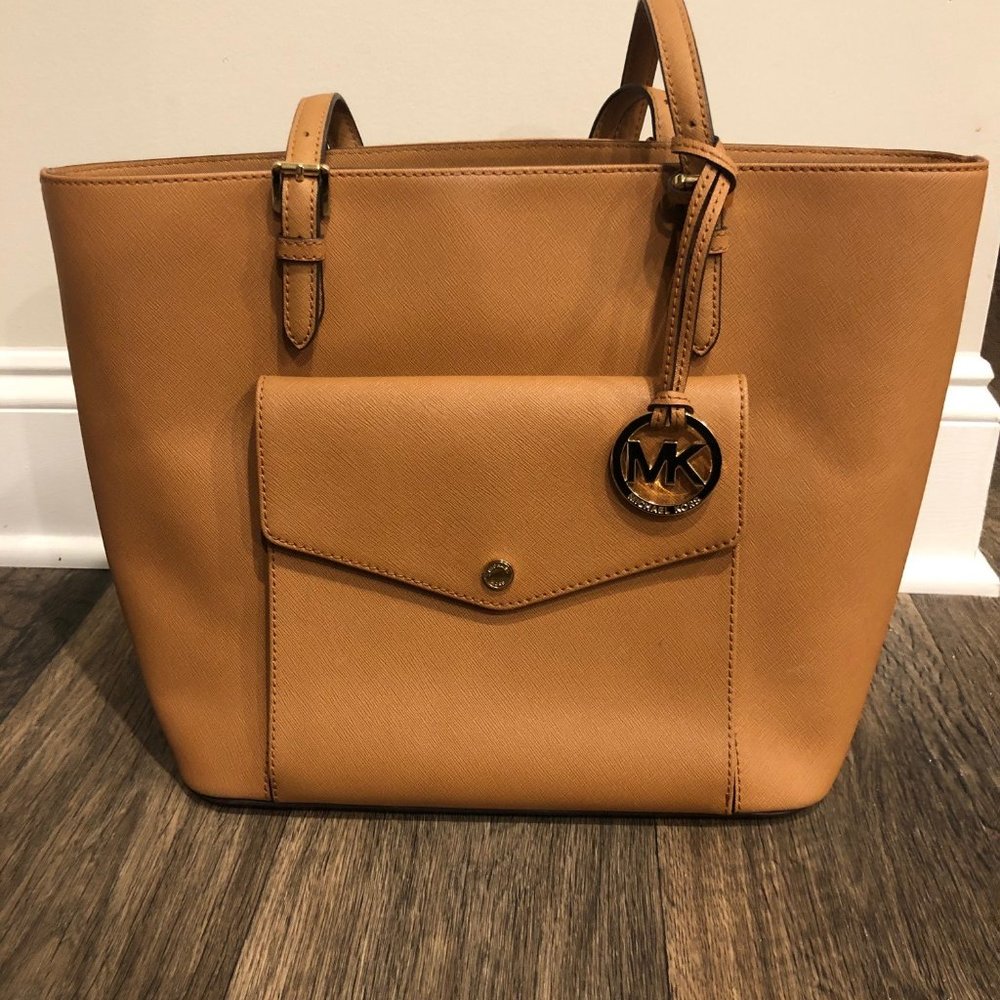 Tan Michael Kors Purse